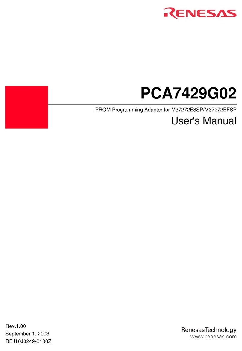 Renesas PCA7429G02 user manual