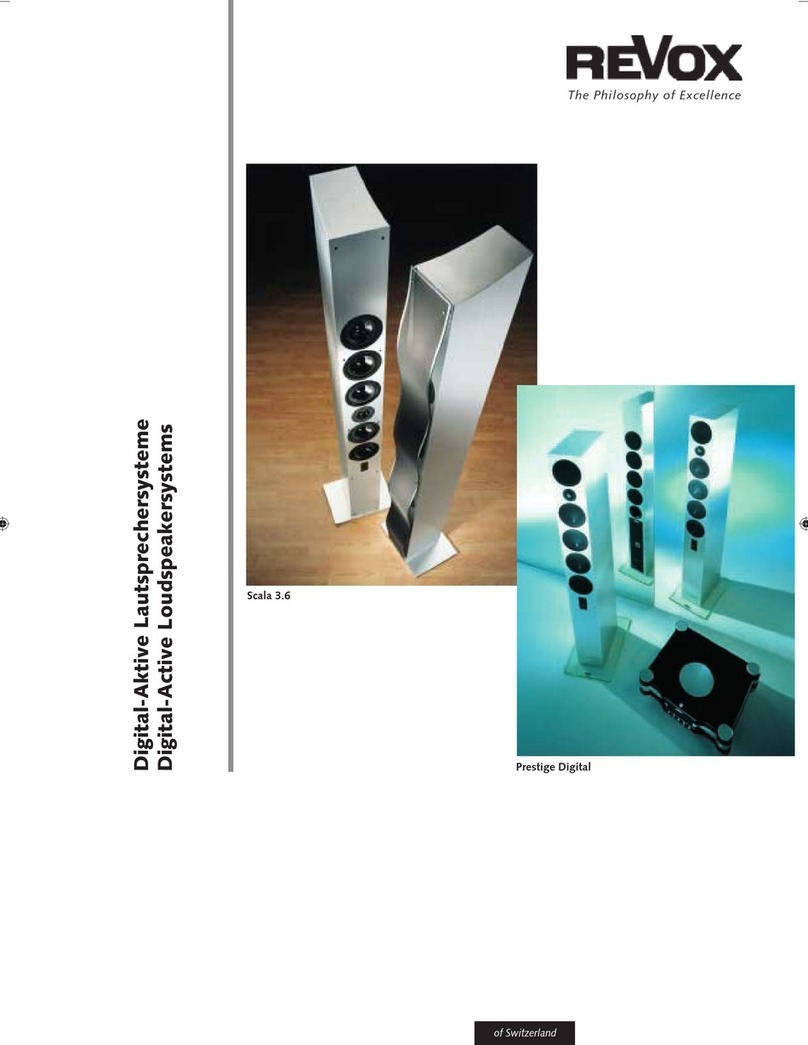 Revox Digital LS Brochure & specs Revox Digital LS Brochure & specs