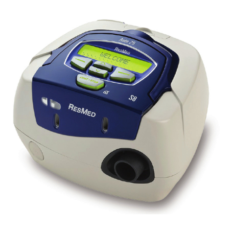 ResMed Positive Airway Pressure Device S8 Escape II user guide