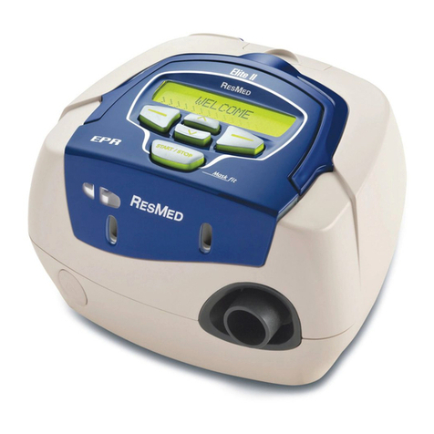 ResMed Positive AirwAy Pressure Device S8 Elite II user guide