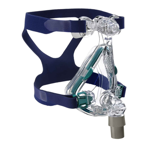 ResMed Full Face Mask Mirage Quattro user guide