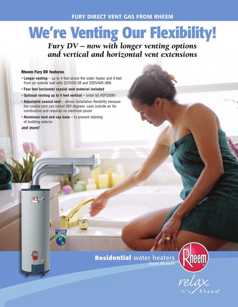 Rheem 22DV40S-36N User manual