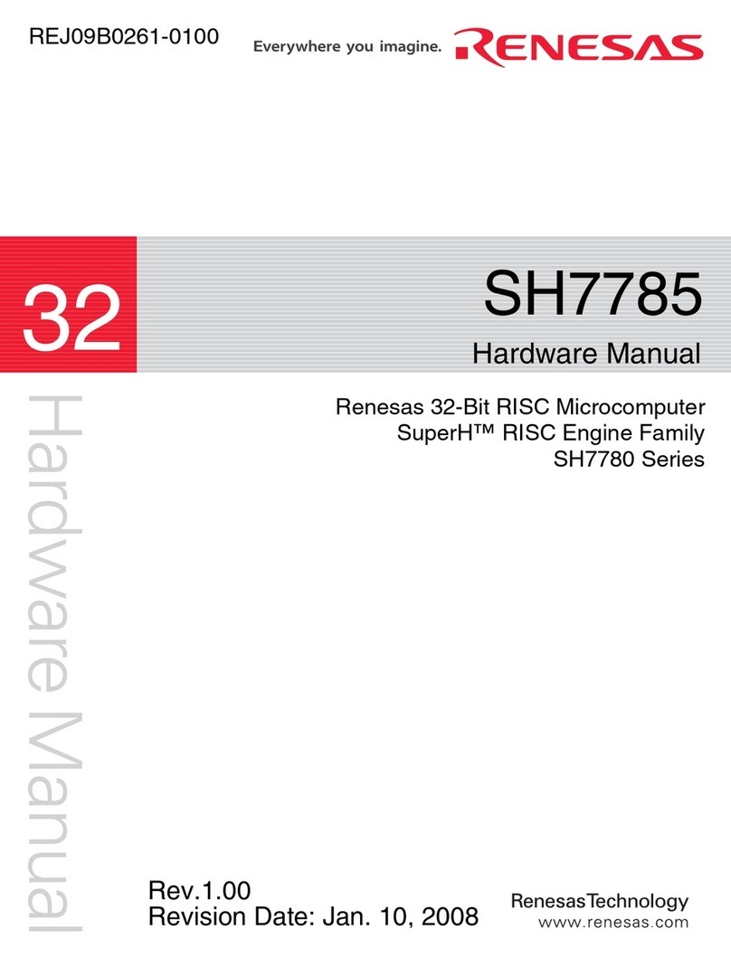 Renesas SH7781 Hardware manual
