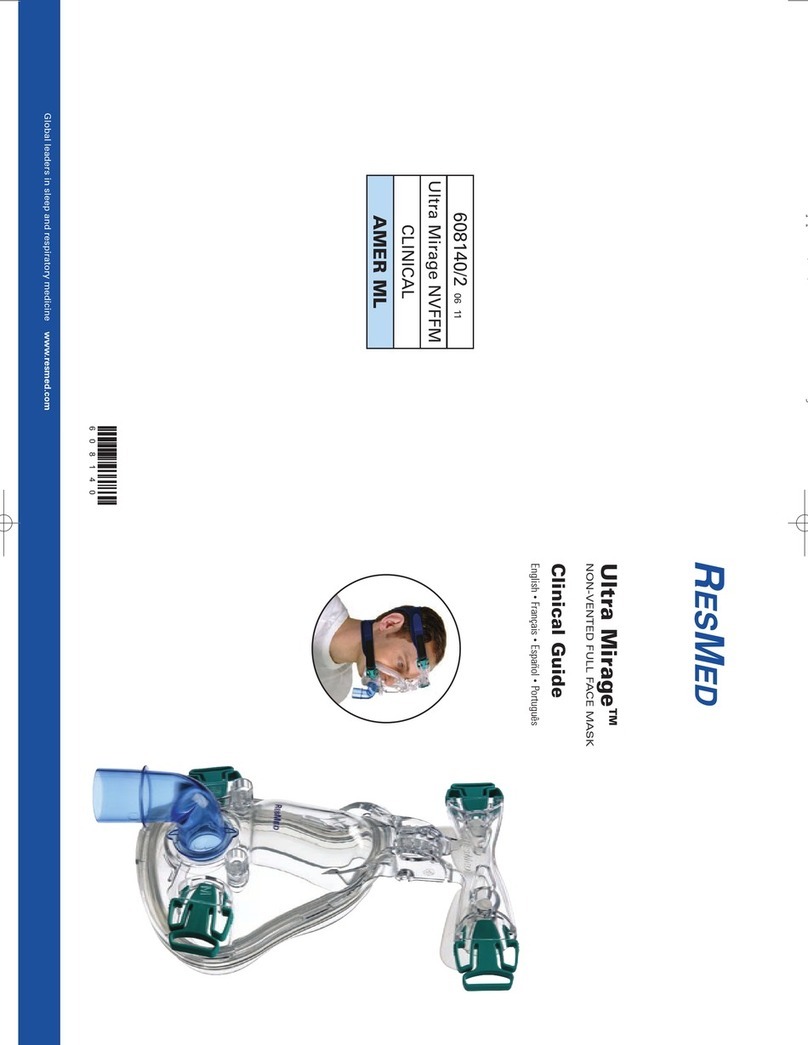 ResMed ULTRAMIRAGE 608140/20611 Clinical Guide