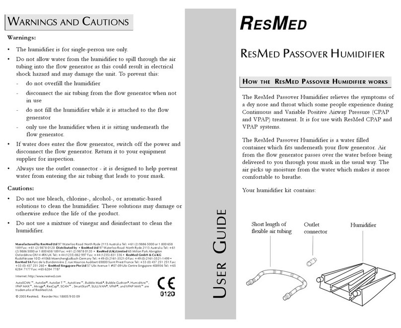 ResMed Passover user guide