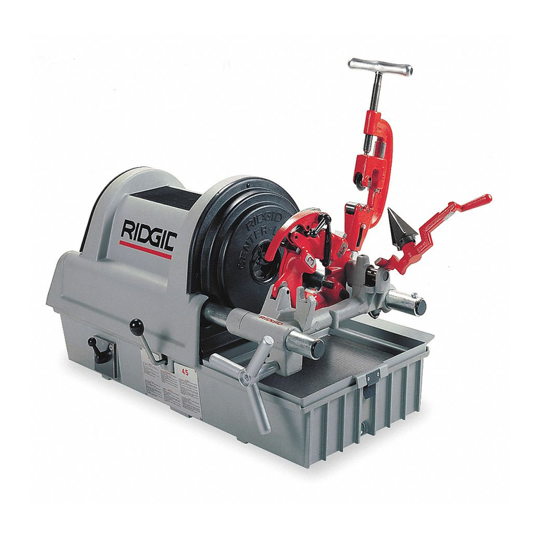 RIDGID 1822-I Operator's manual