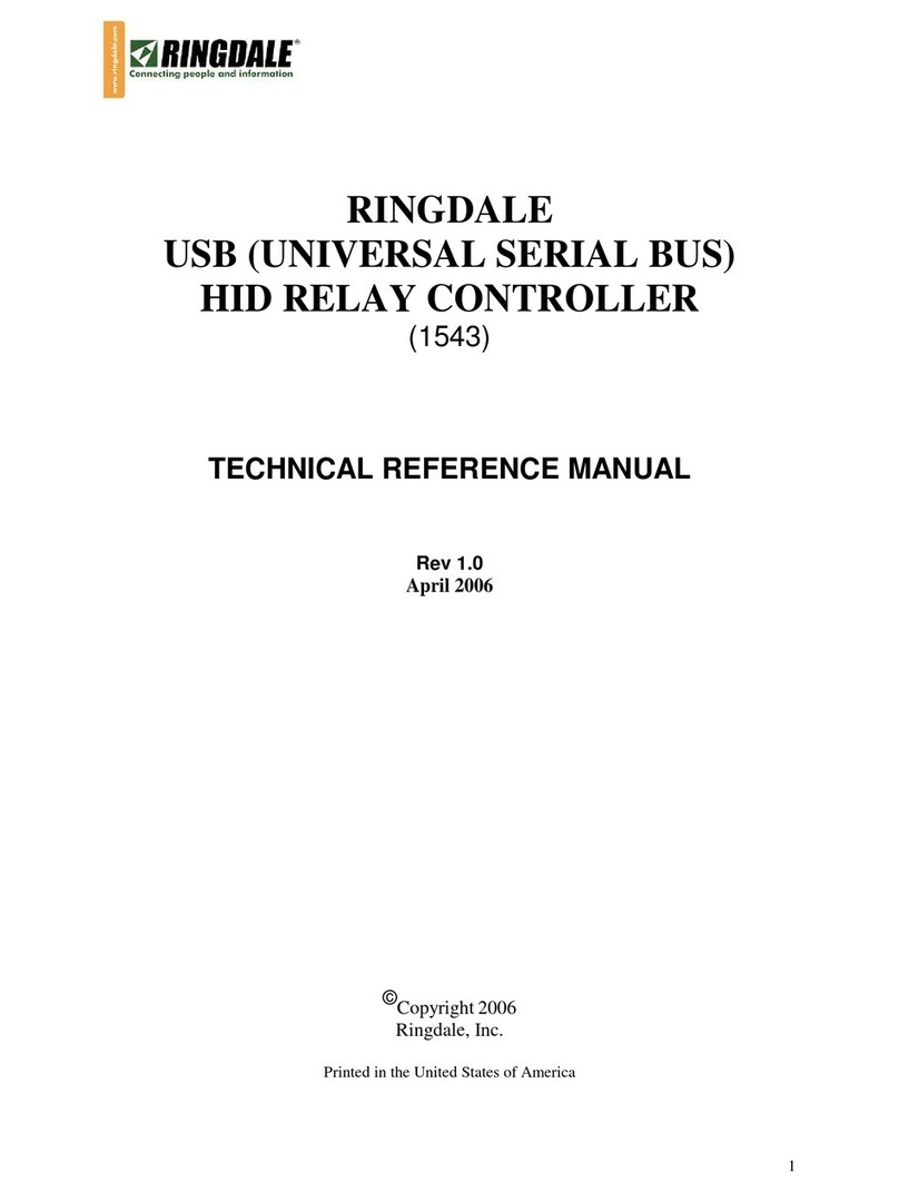 Ringdale 1543 Technical reference manual