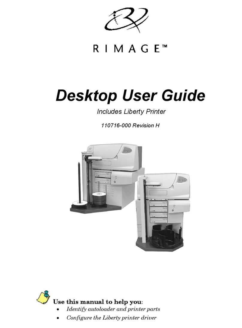 Rimage 110716-000 user guide