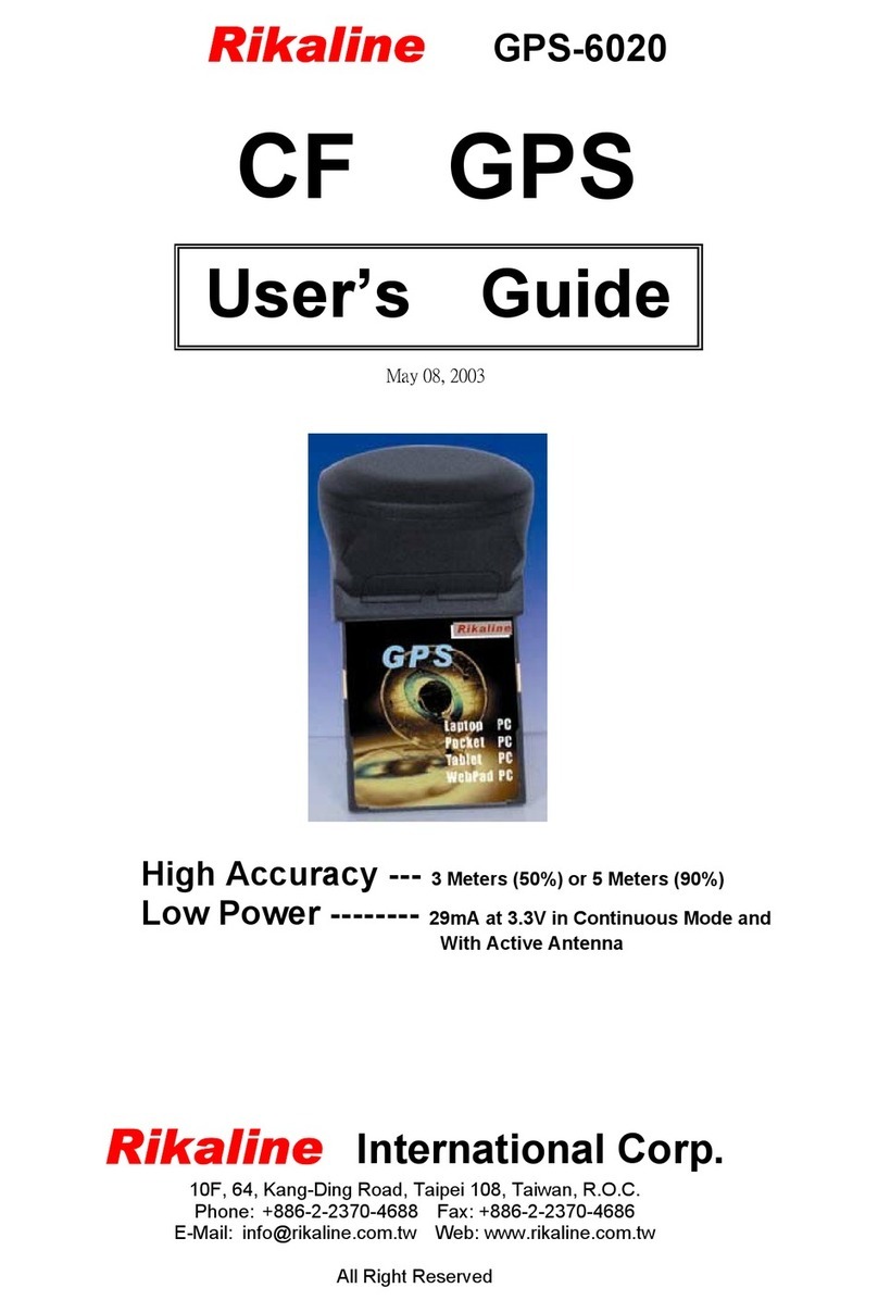 Rikaline CF GPS GPS-6020 user guide