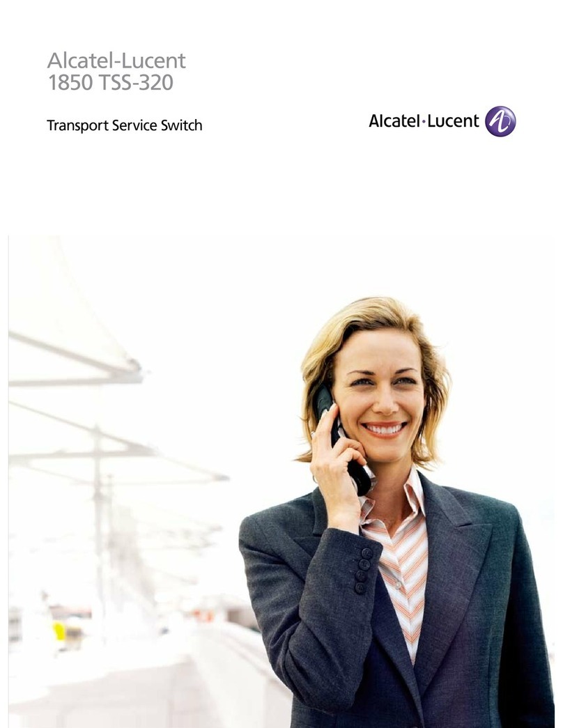 Alcatel-Lucent 1850 TSS-320 brochure