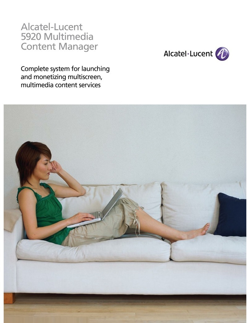 Alcatel-Lucent 5920 User manual