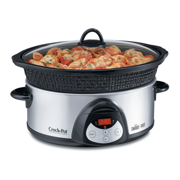 Rival Crock-Pot SCVPE600-CN User manual