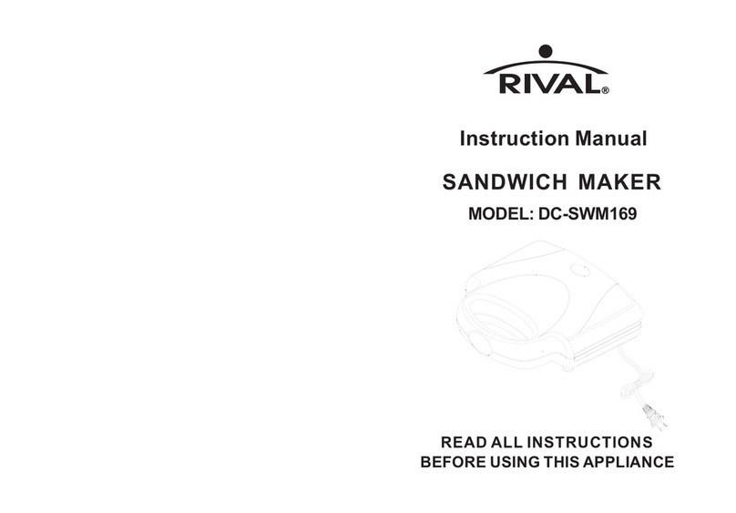 Rival DC-SWM169 instruction manual
