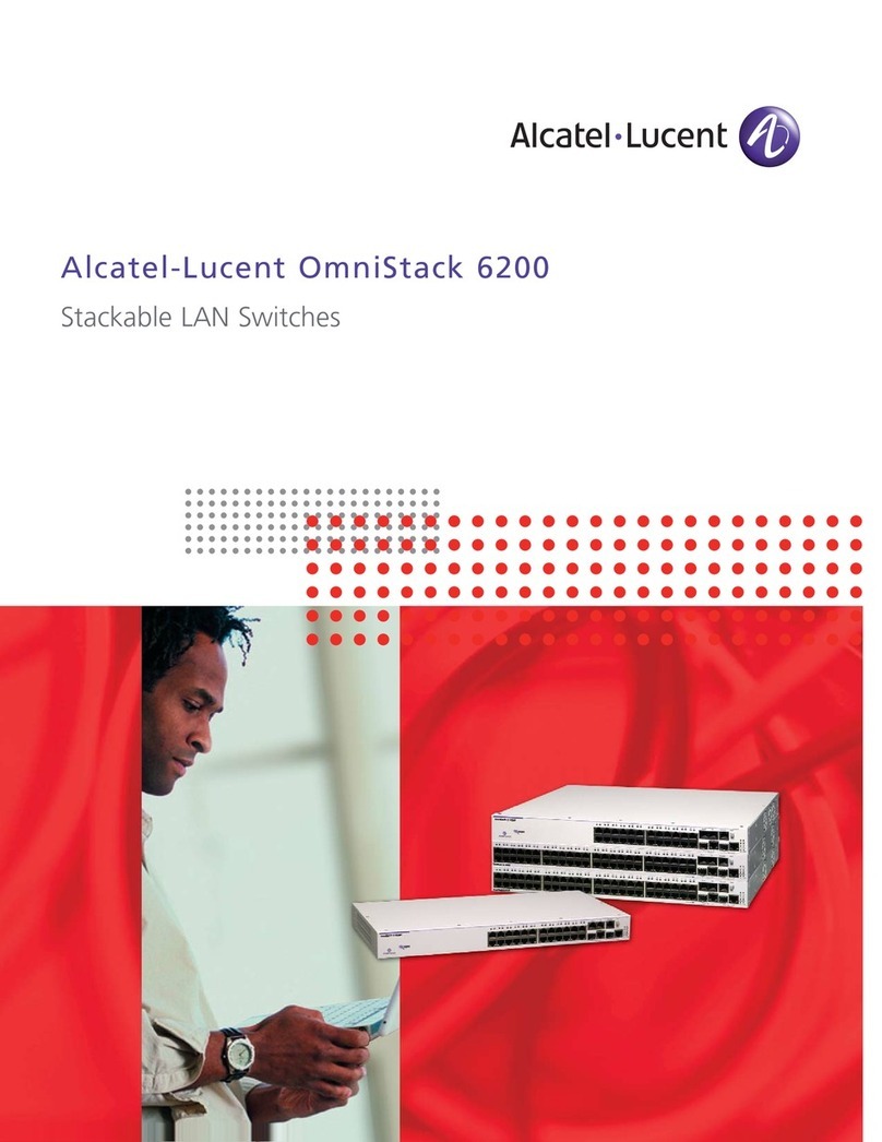 Alcatel-Lucent OmniStack 6200 User manual