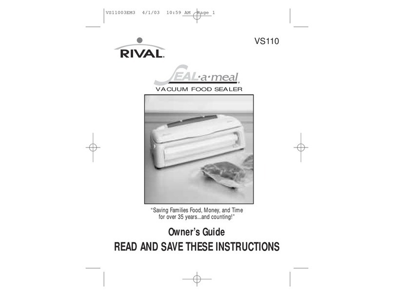 Rival VS110 User manual
