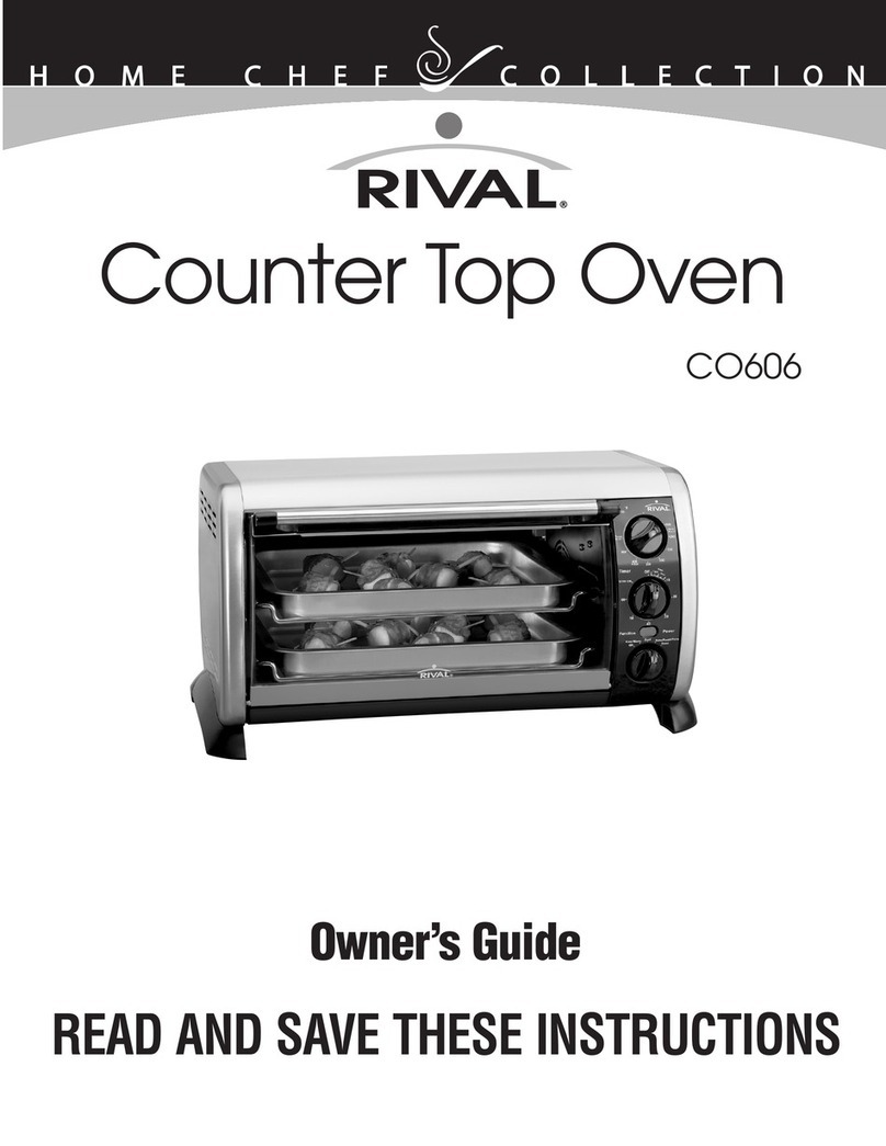 Rival CO606 owner's guide Rival CO606 owner's guide