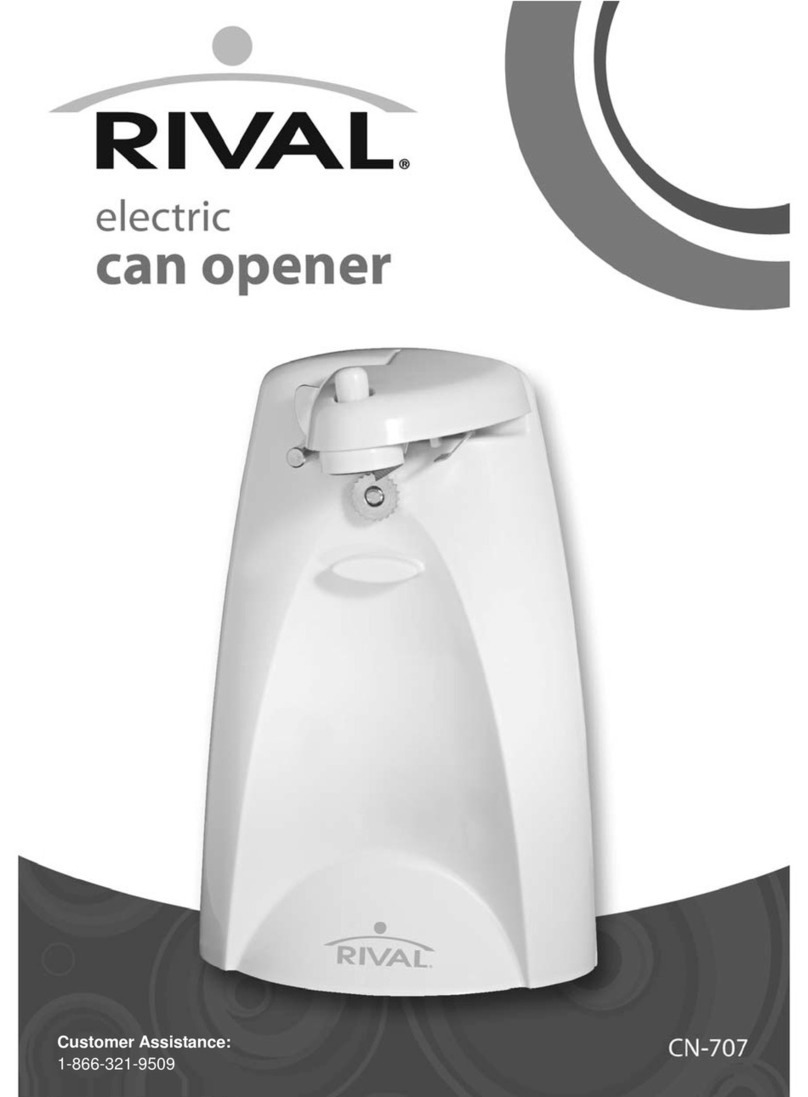 Rival CN-707 User manual