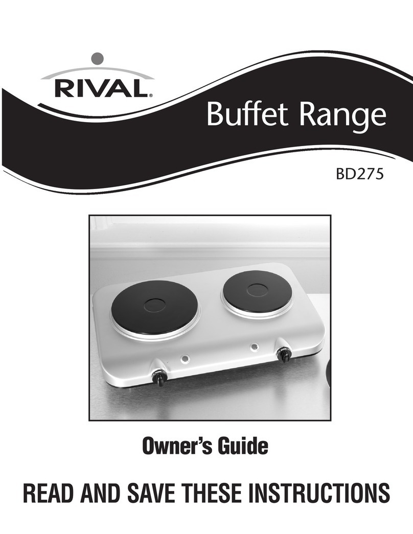 Rival BD275 User manual