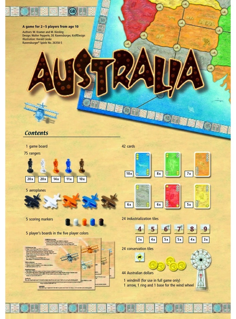 Rio Grande Games Australia 27 owner's manual Rio Grande Games Australia 27 owner's manual