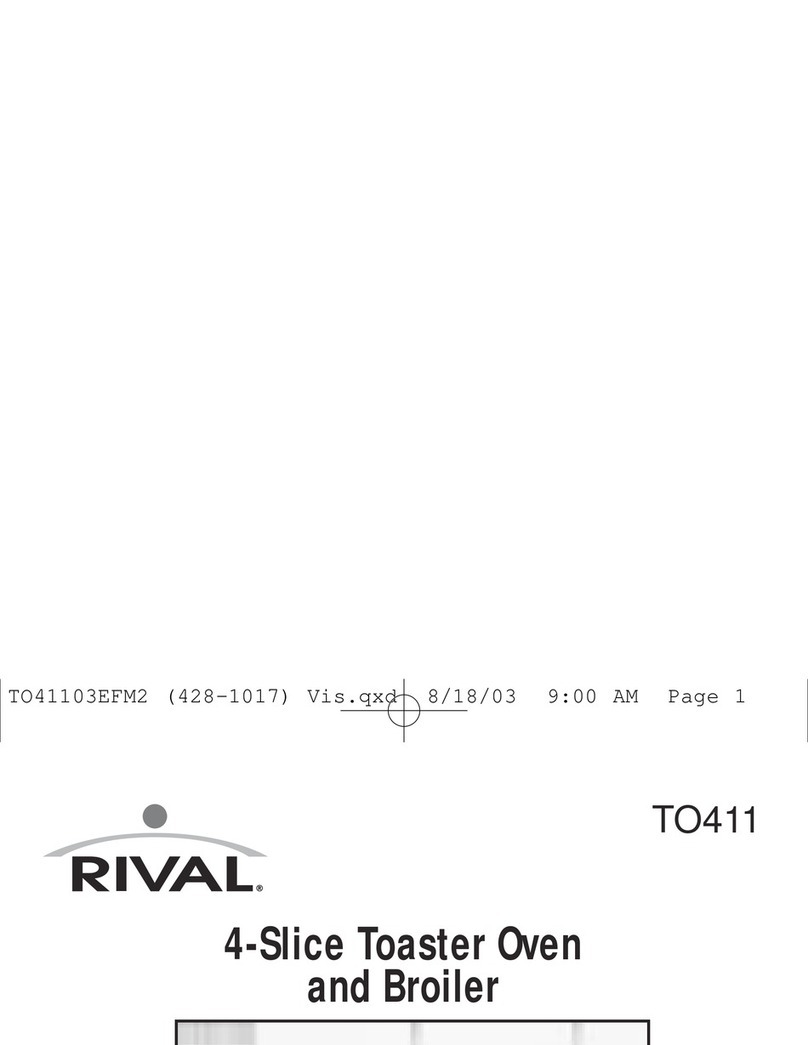 Rival TO411 owner's guide