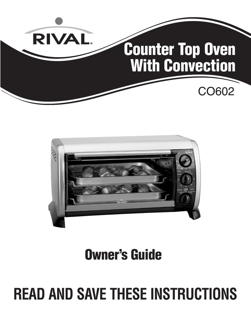 Rival CO602 owner's guide