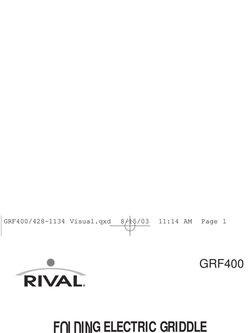 Rival GRF400 owner's guide
