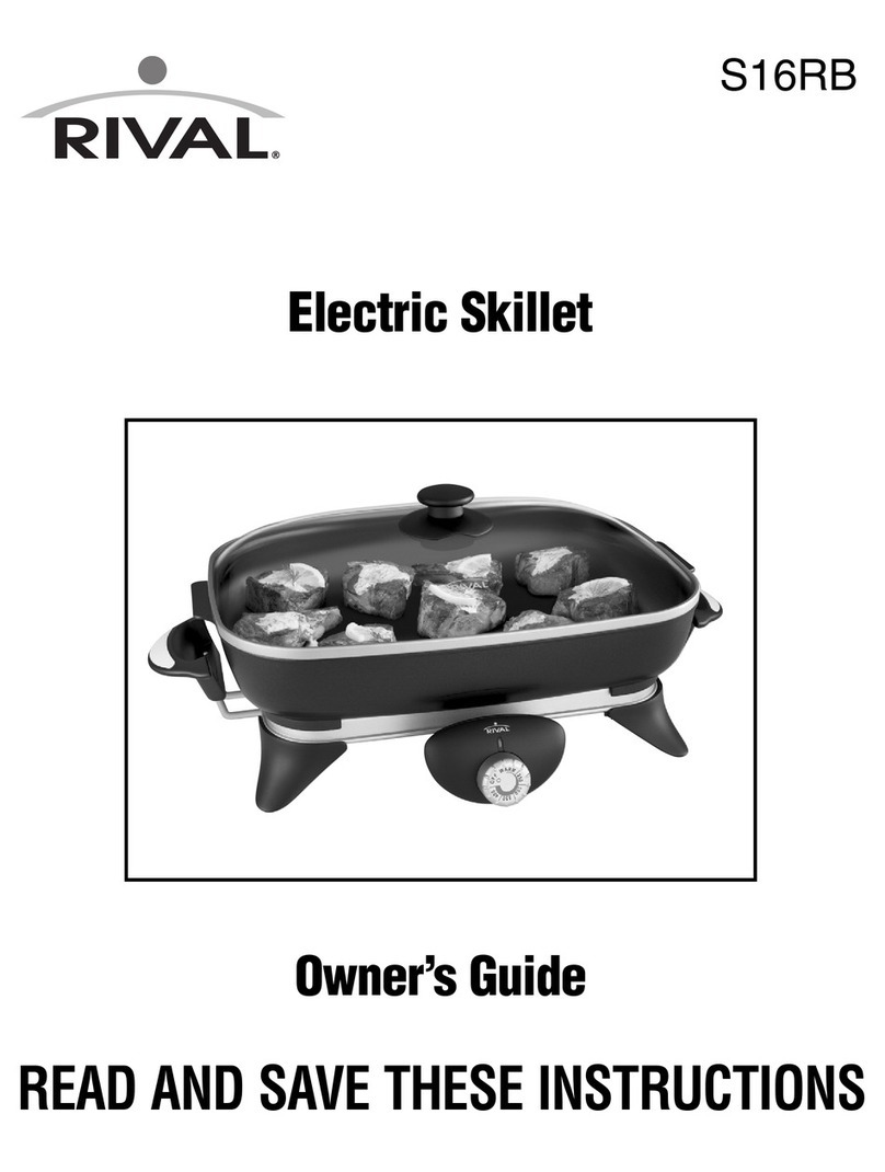 Rival S16RB User manual