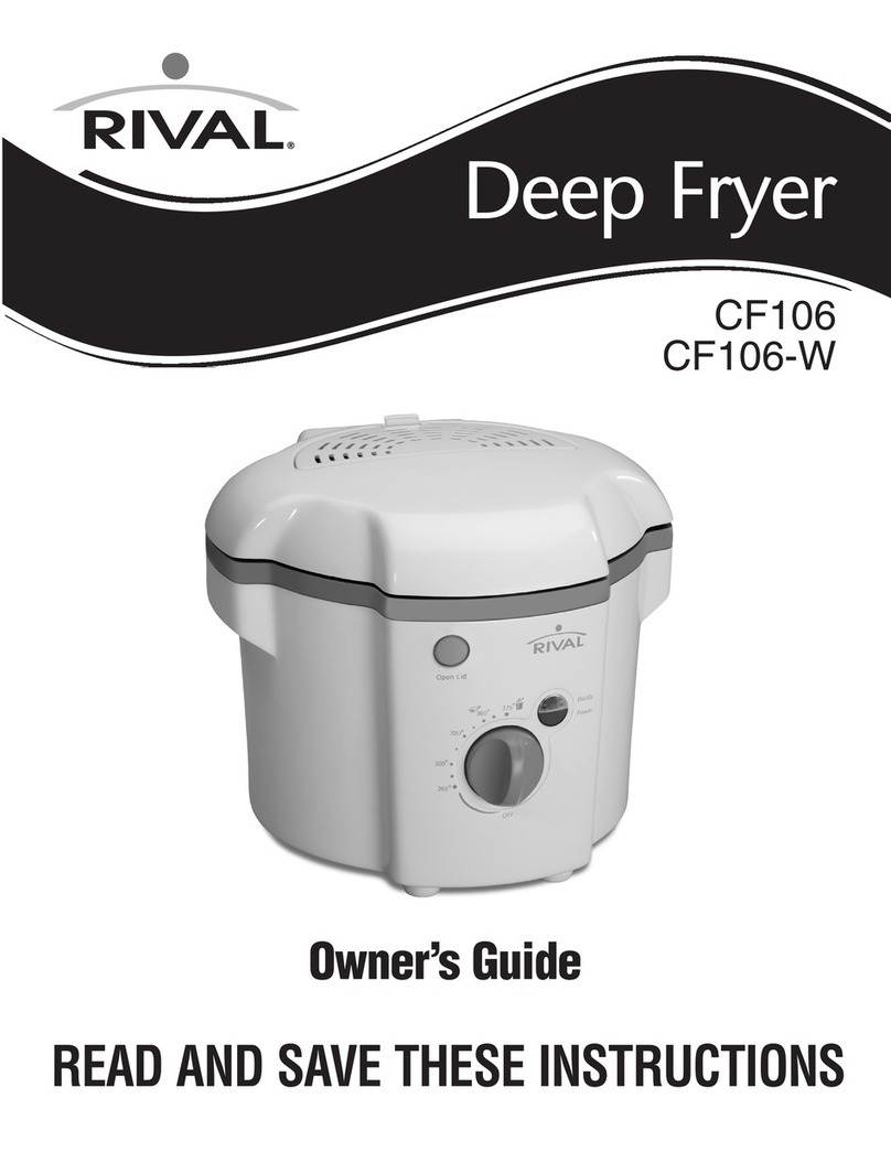 Rival CF106 owner's guide