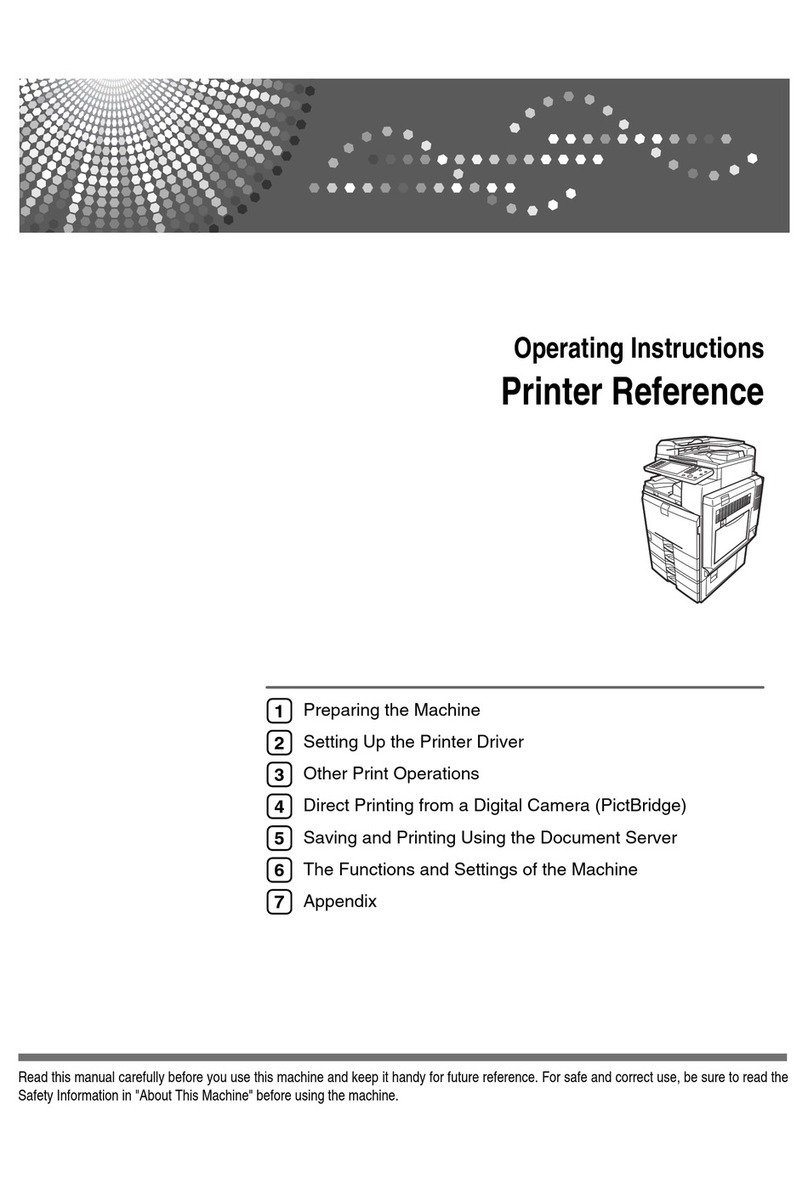Ricoh Printer Service manual