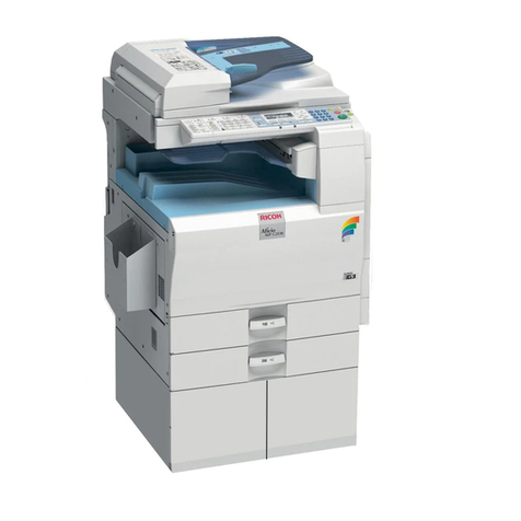 Ricoh Aficio MP 2550 User manual