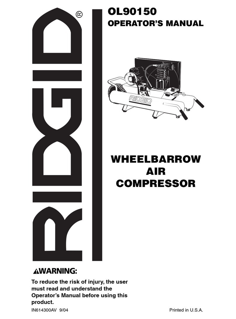 RIDGID OL90150 Operator's manual