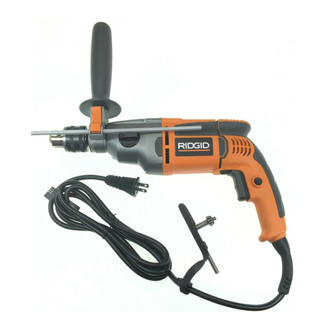 RIDGID R9213 Specification sheet