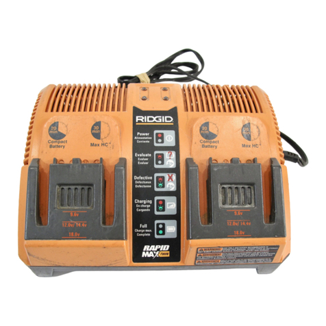 RIDGID 140276004 Operator's manual