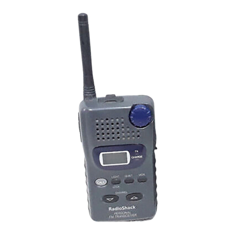 Radio Shack 21-1812 User manual Radio Shack 21-1812 User manual