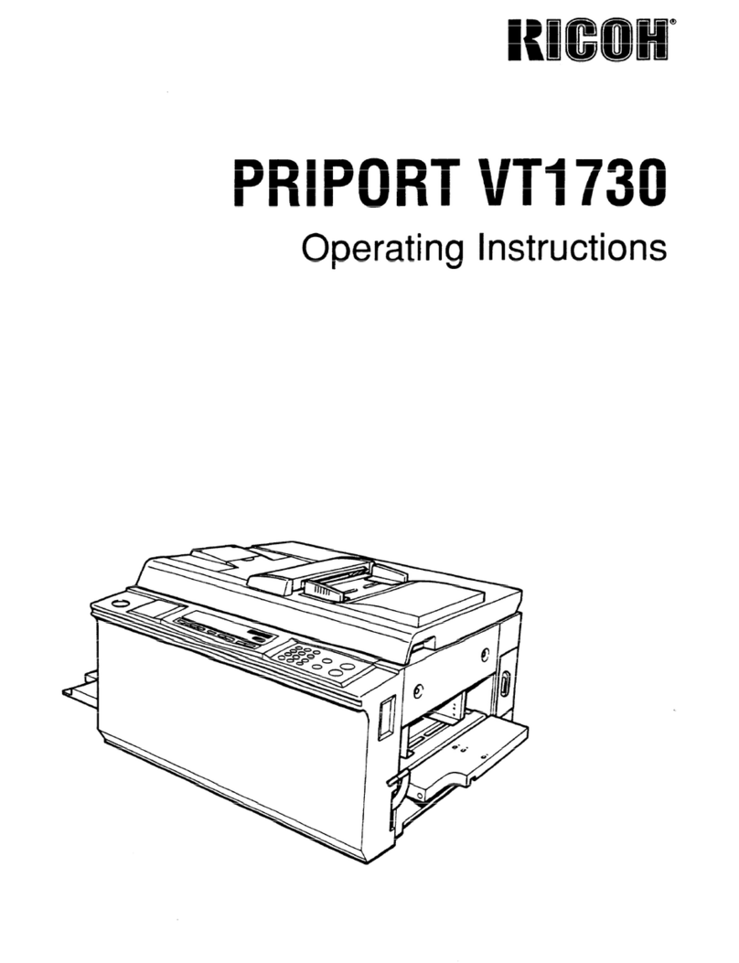 Ricoh PRIPORT VT1730 User manual