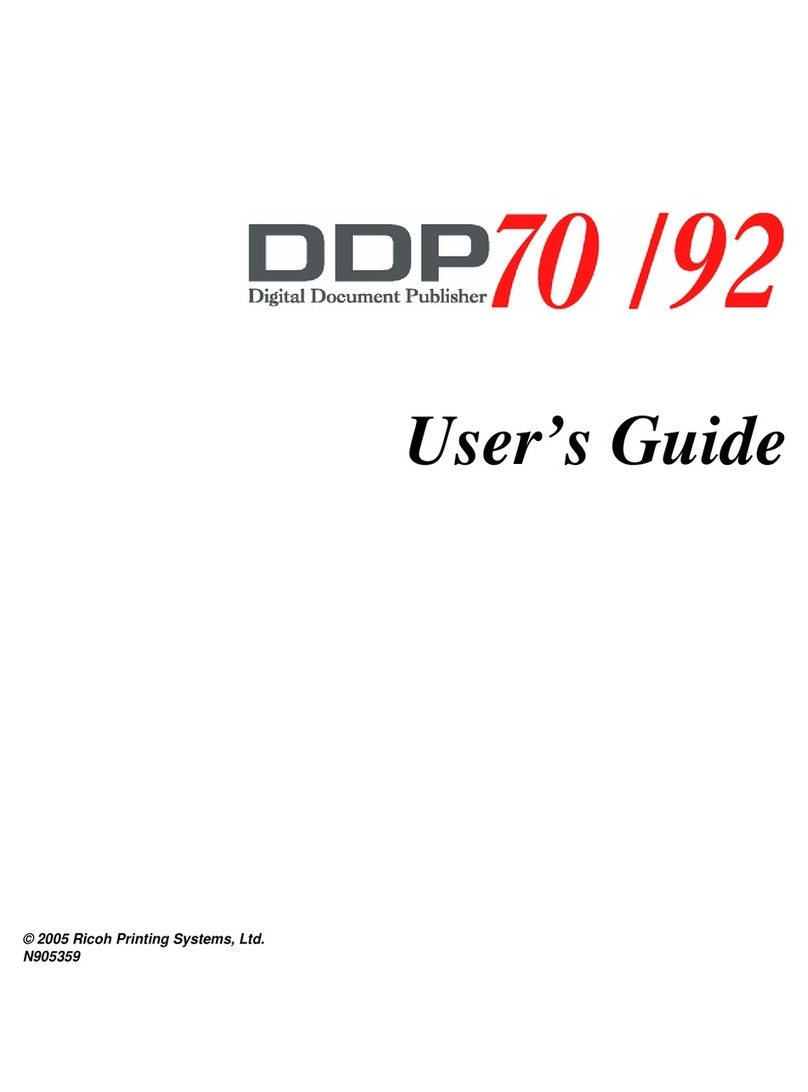Ricoh 70 User manual