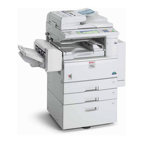 Ricoh Aficio 3030 operating instructions