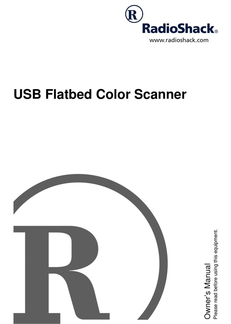 Radio Shack FU62ED User manual