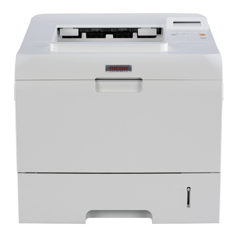 Ricoh 5100N - Aficio SP B/W Laser Printer User manual