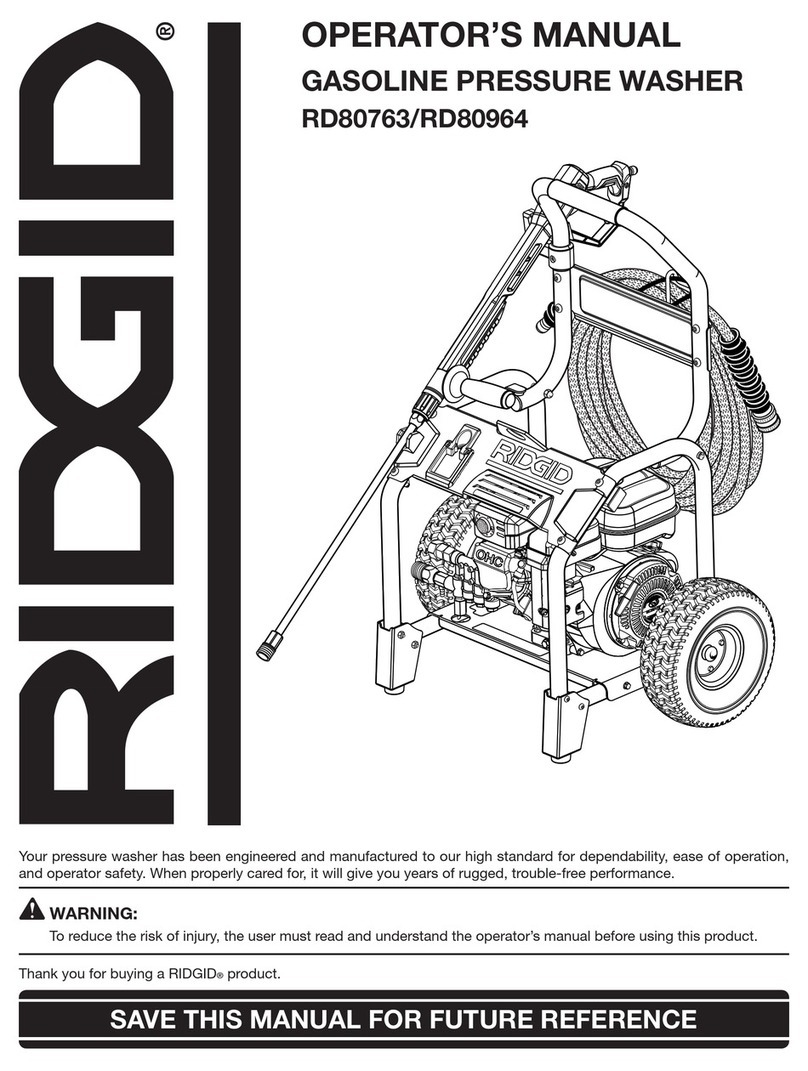 RIDGID RD80763 User manual