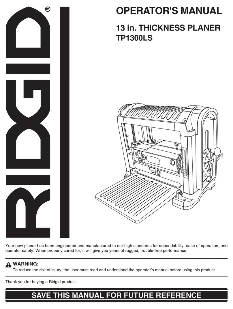 RIDGID TP1300LS User manual