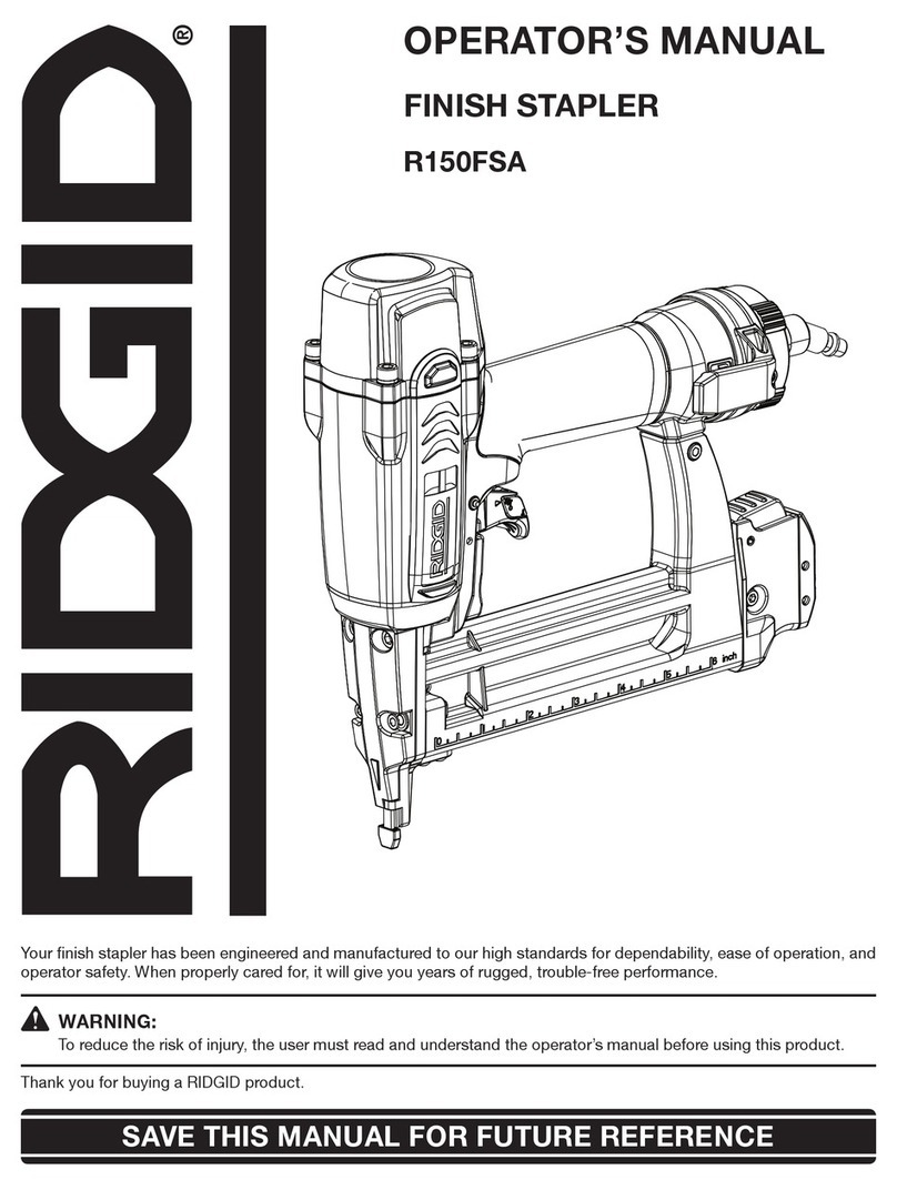RIDGID R150FSA User manual