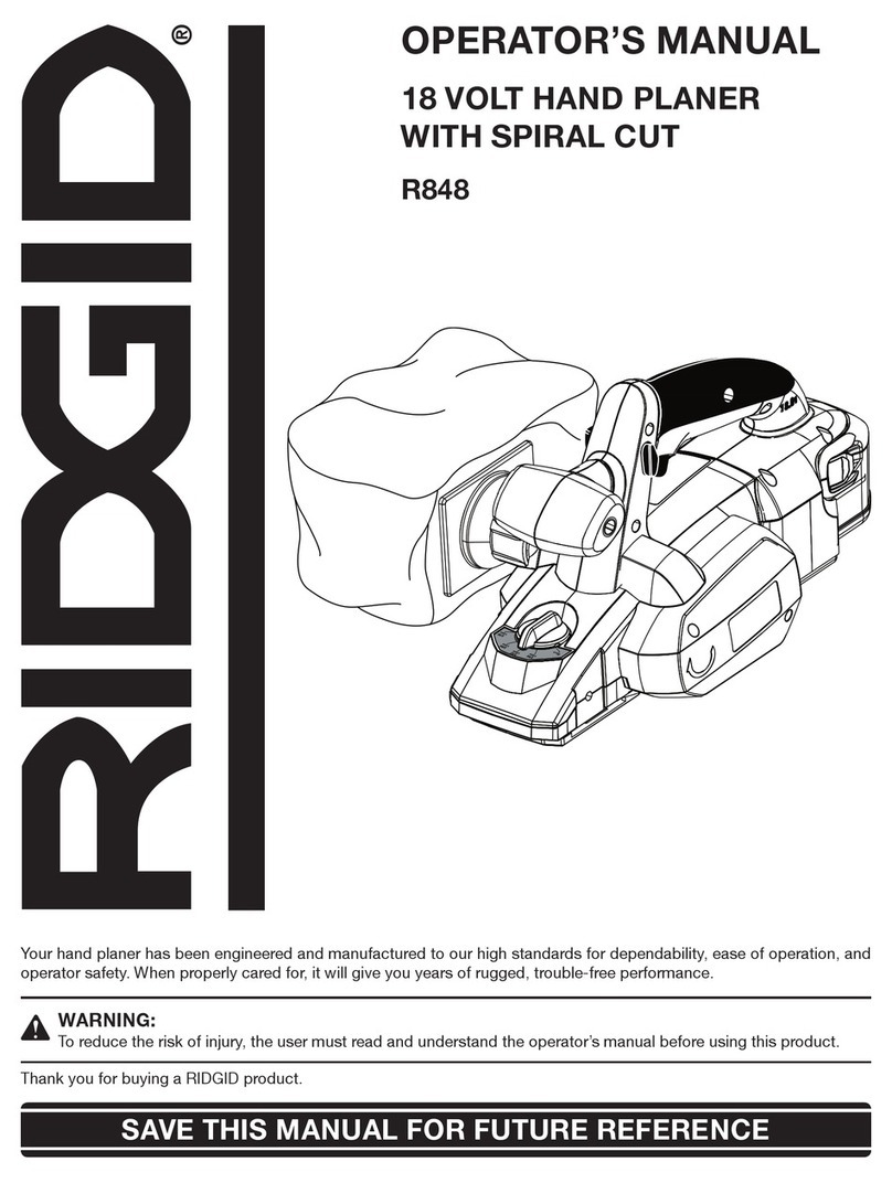 RIDGID R848 Operator's manual