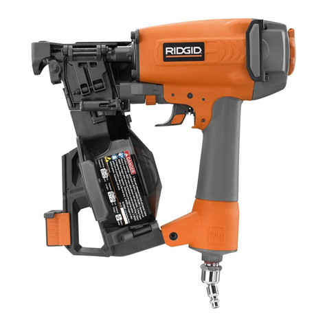 RIDGID R175RND Operator's manual
