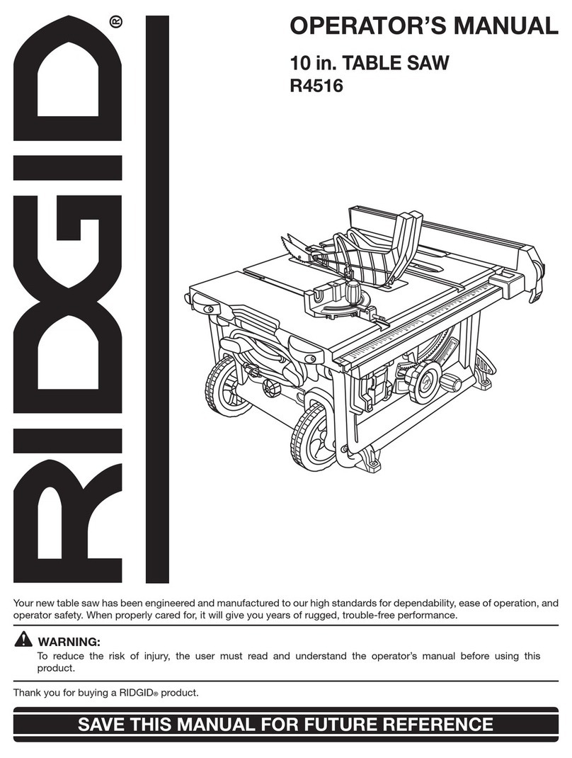 RIDGID R4516 Operator's manual