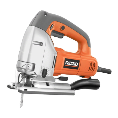 RIDGID R3121 User manual