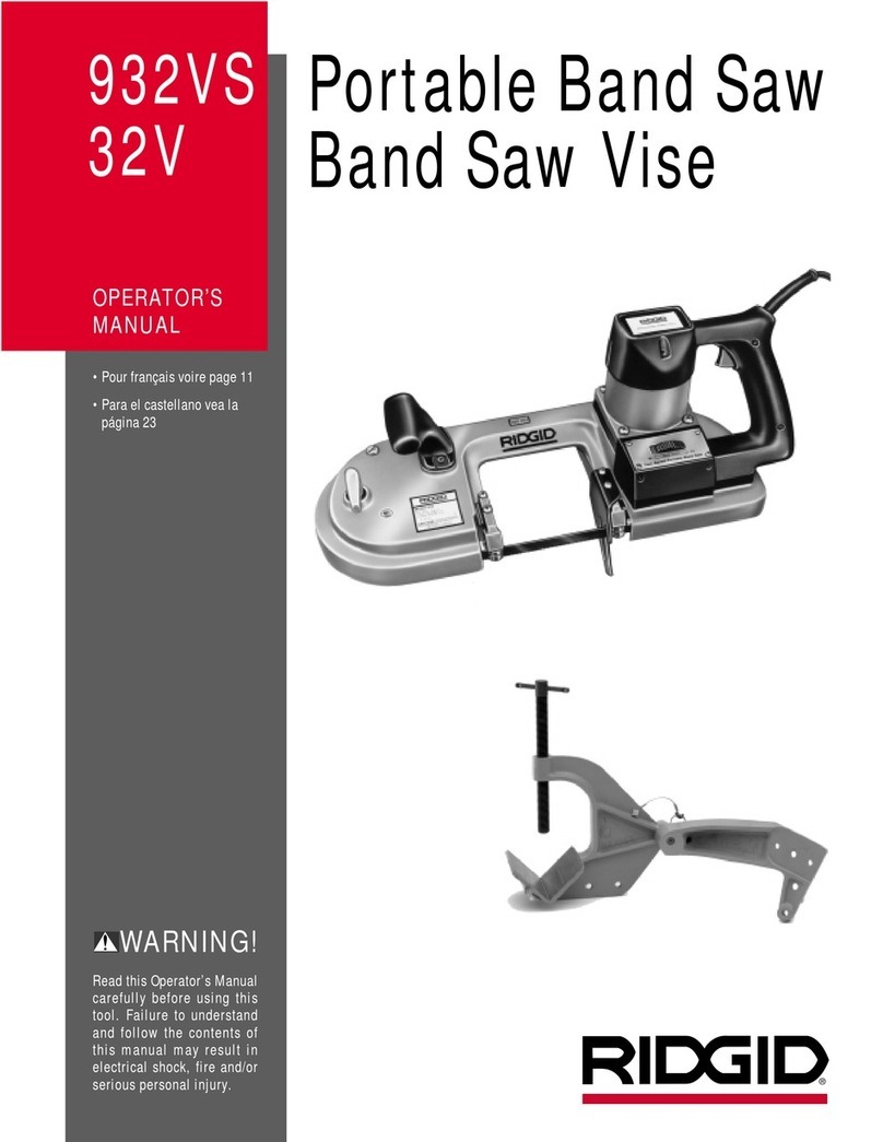 RIDGID 32V User manual
