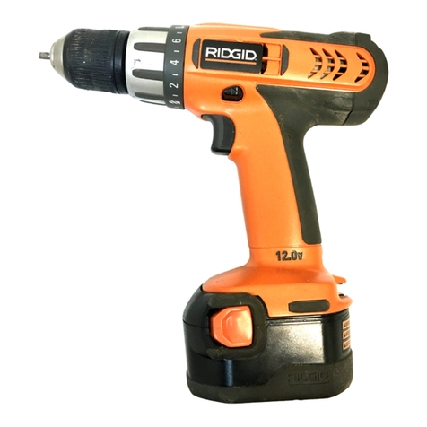RIDGID R82001 Operator's manual