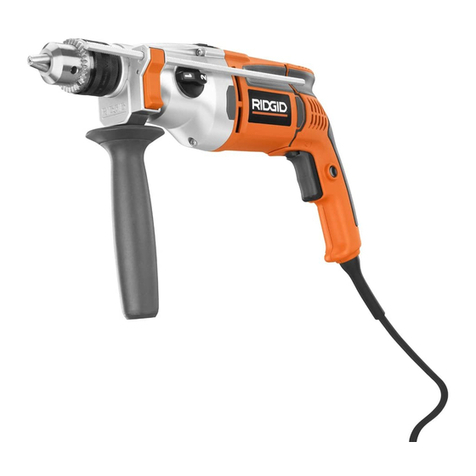 RIDGID R5011 User manual RIDGID R5011 User manual