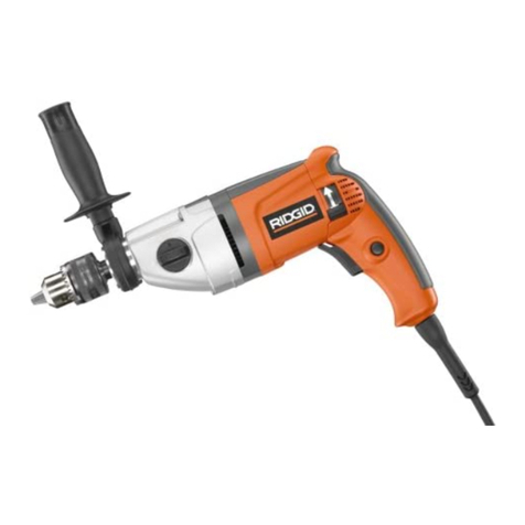 RIDGID R7100 User manual